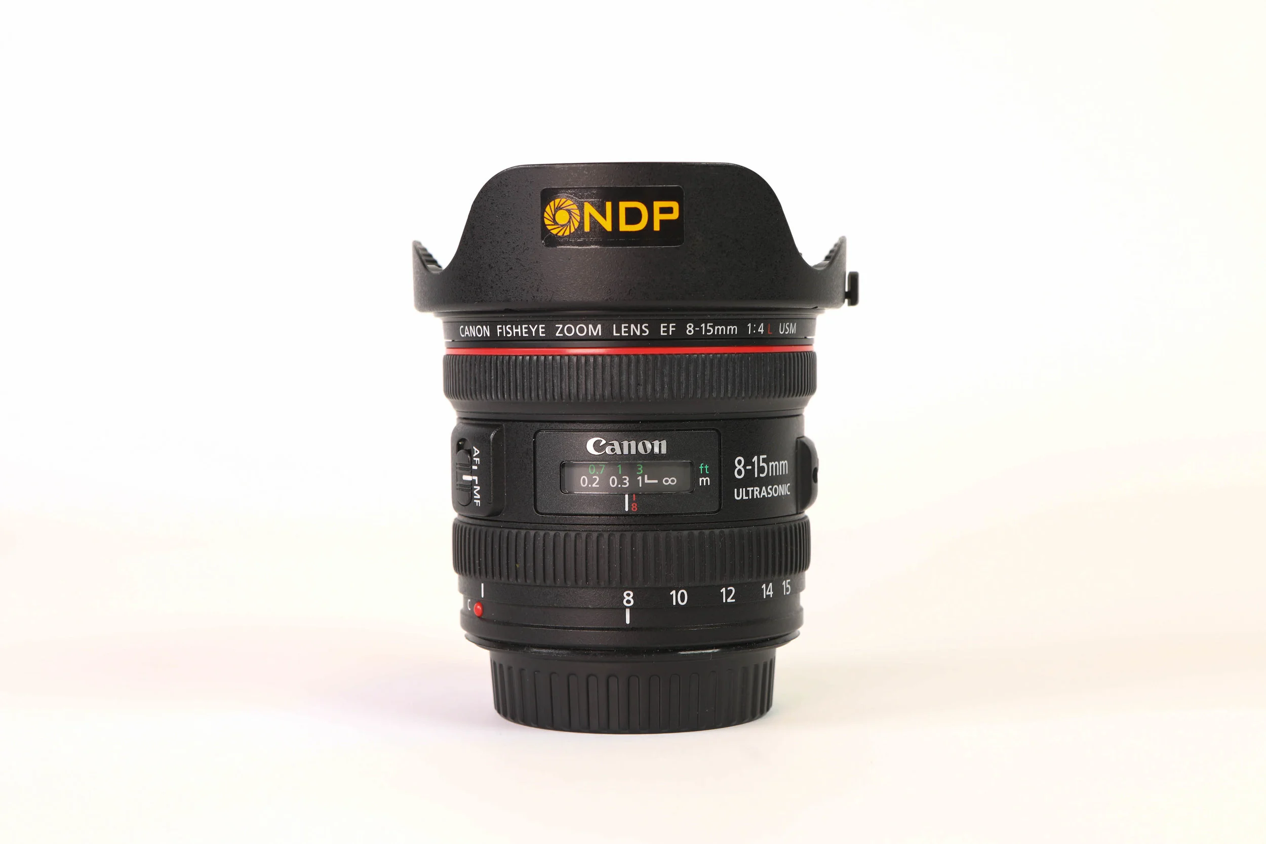 Canon EF 8-15mm f4 L USM Fisheye Lens Hire - £30/Day or £90/Week